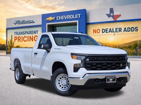 New 2026 Chevrolet Silverado 1500 W/T w/ WT Safety Package RWD image 1