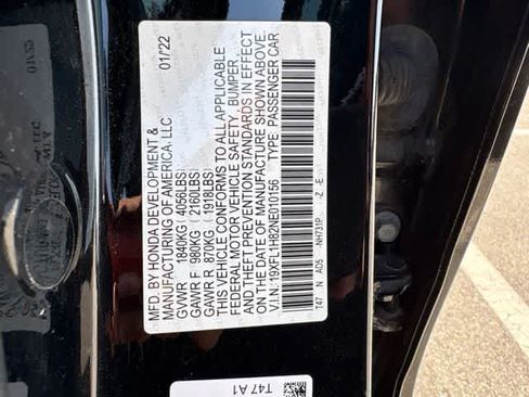 Used 2022 Honda Civic Sport Touring image 26