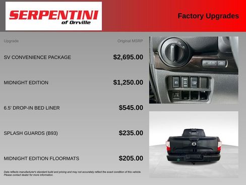 Used 2018 Nissan Titan SV w/ SV Convenience Package AWD/4WD image 6