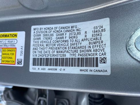 Used 2024 Honda Civic Sport image 42