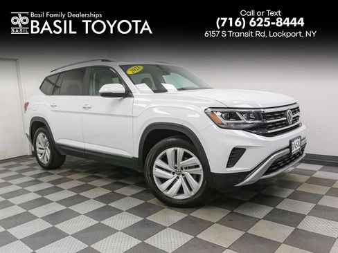 Used 2021 Volkswagen Atlas SEL AWD/4WD image 1