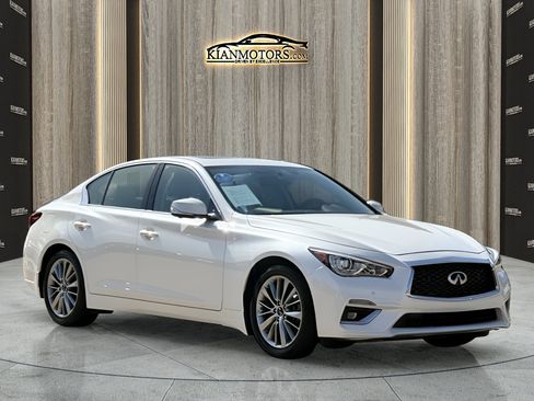 Used 2024 INFINITI Q50 Luxe w/ Cargo Package RWD image 1