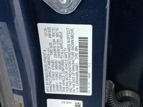 Certified 2024 Honda CR-V EX image 28