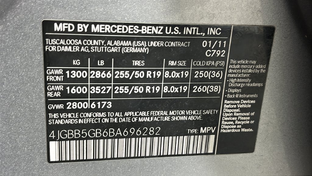 Used 2011 Mercedes-Benz ML 350 2WD image 47