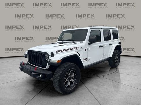 Used 2022 Jeep Wrangler Unlimited Rubicon w/ Steel Bumper Group image 1