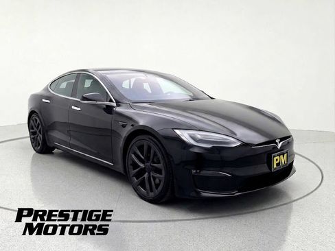 Used 2021 Tesla Model S Plaid AWD/4WD image 1