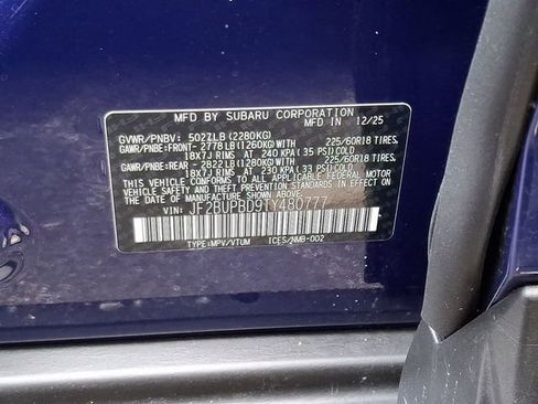 New 2026 Subaru Outback Premium image 16