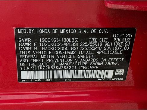 Used 2025 Honda HR-V Sport image 25