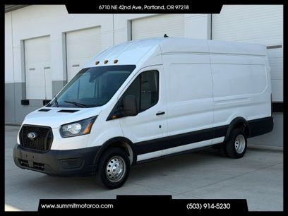 Used 2023 Ford Transit 350 148 High Roof Extended DRW w/ Load Area Protection Package