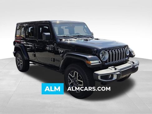 Used 2025 Jeep Wrangler Unlimited Sahara AWD/4WD image 1