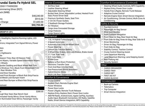 New 2026 Hyundai Santa Fe SEL image 28