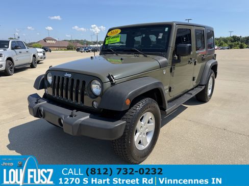 Used 2016 Jeep Wrangler Unlimited Sport w/ Quick Order Package 24S AWD/4WD image 3