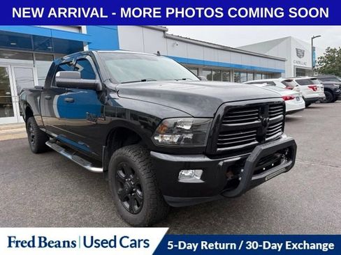 Used 2017 RAM 3500 Big Horn w/ Black Appearance Group AWD/4WD image 1