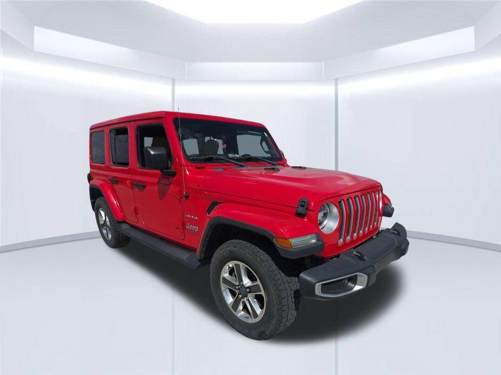 Used 2018 Jeep Wrangler Unlimited Sahara w/ LED Lighting Group AWD/4WD image 41