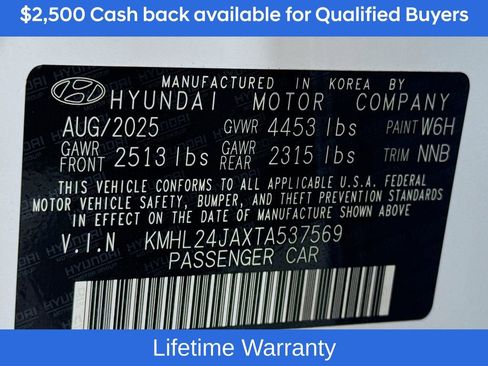 New 2026 Hyundai Sonata SE image 32