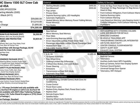 Used 2023 GMC Sierra 1500 SLT w/ SLT Premium Plus Package AWD/4WD image 5