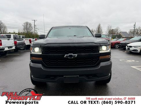 Used 2018 Chevrolet Silverado 1500 W/T w/ Black Out Edition image 3
