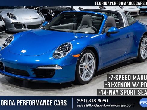 Used 2015 Porsche 911 Targa 4 AWD/4WD image 1
