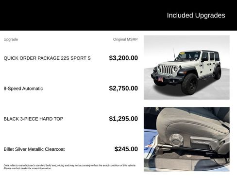 Used 2020 Jeep Wrangler Unlimited Sport S AWD/4WD image 7