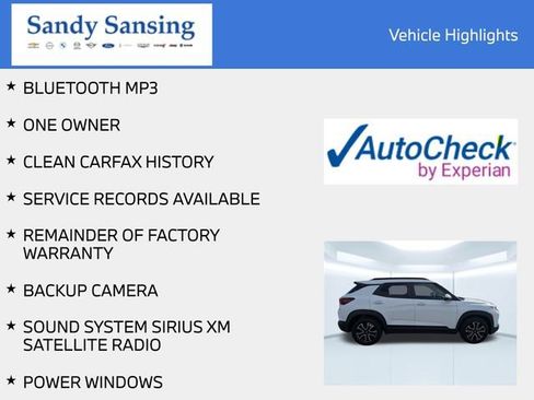 Used 2022 Chevrolet TrailBlazer ACTIV w/ Sun and Liftgate Package image 6