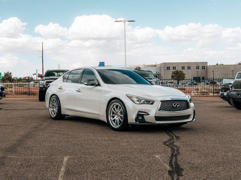 Used 2022 INFINITI Q50 Sensory w/ All Weather Package RWD image 1