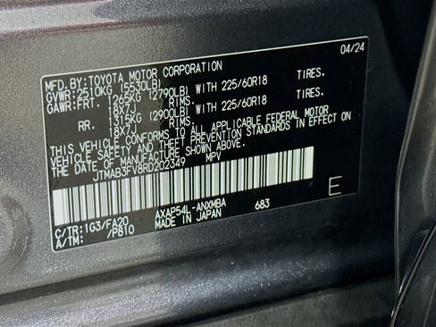 Certified 2024 Toyota RAV4 SE w/ Weather & Moonroof Package AWD/4WD image 30