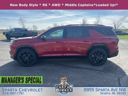 Certified 2024 Chevrolet Traverse RS AWD/4WD image 6
