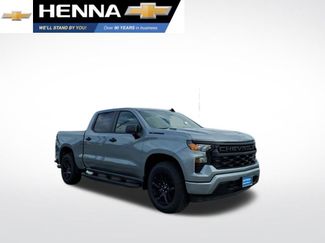 New 2026 Chevrolet Silverado 1500 Custom w/ Turbomax Blackout Package RWD 360° Tour