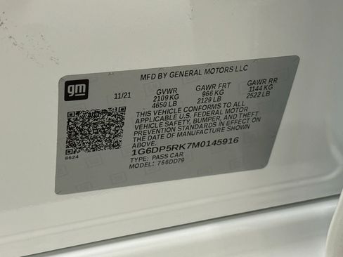 Used 2021 Cadillac CT5 Sport w/ Technology Package RWD image 48