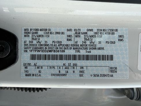 Used 2021 Ford F150 King Ranch w/ Equipment Group 601A High AWD/4WD image 5