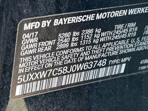 Used 2018 BMW X4 M40i w/ Lighting Package AWD/4WD image 38