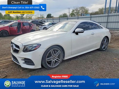 Used 2018 Mercedes-Benz E 400 Coupe w/ Premium 3 Package image 1