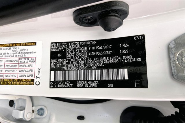 Used 2017 Toyota 4Runner TRD Off-Road Premium AWD/4WD image 35