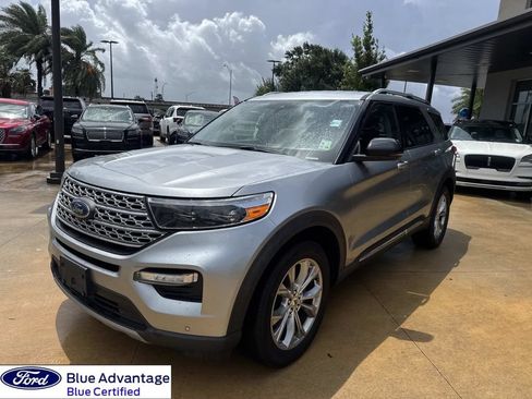 Used 2021 Ford Explorer Limited w/ Equipment Group 301A AWD/4WD image 5
