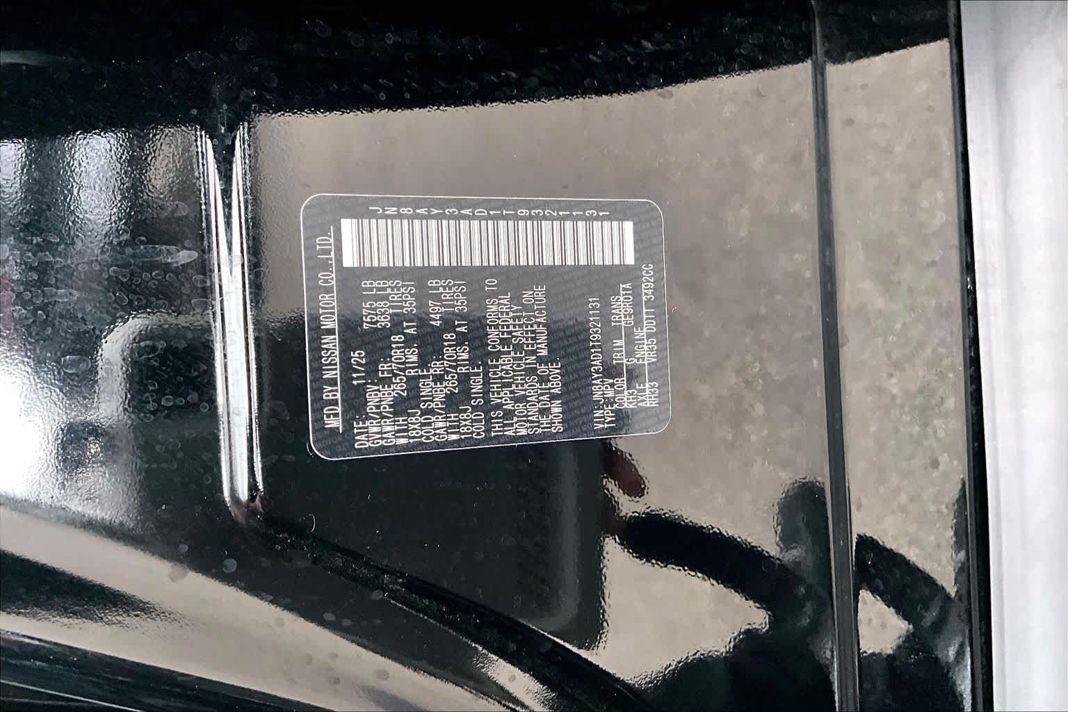 Certified 2026 Nissan Armada SV RWD image 33