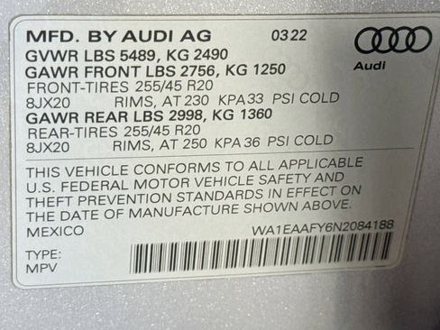 Used 2022 Audi Q5 2.0T Premium Plus w/ Premium Plus Package AWD/4WD image 31