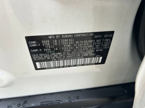 Used 2022 Subaru Outback Wilderness AWD/4WD image 10