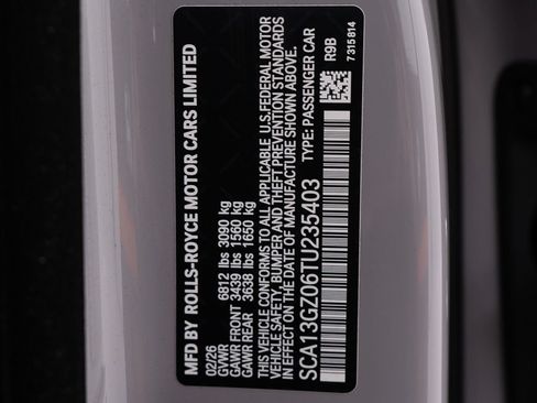 New 2026 Rolls-Royce Ghost AWD/4WD image 57