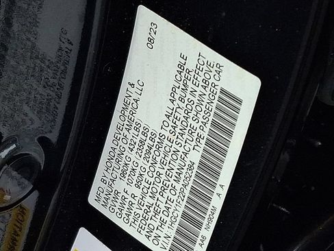Certified 2023 Honda Accord LX image 27