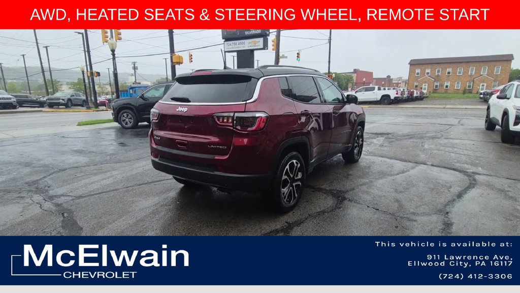 Used 2022 Jeep Compass Limited AWD/4WD image 9