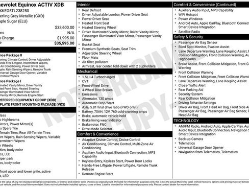 Used 2026 Chevrolet Equinox ACTIV FWD image 38