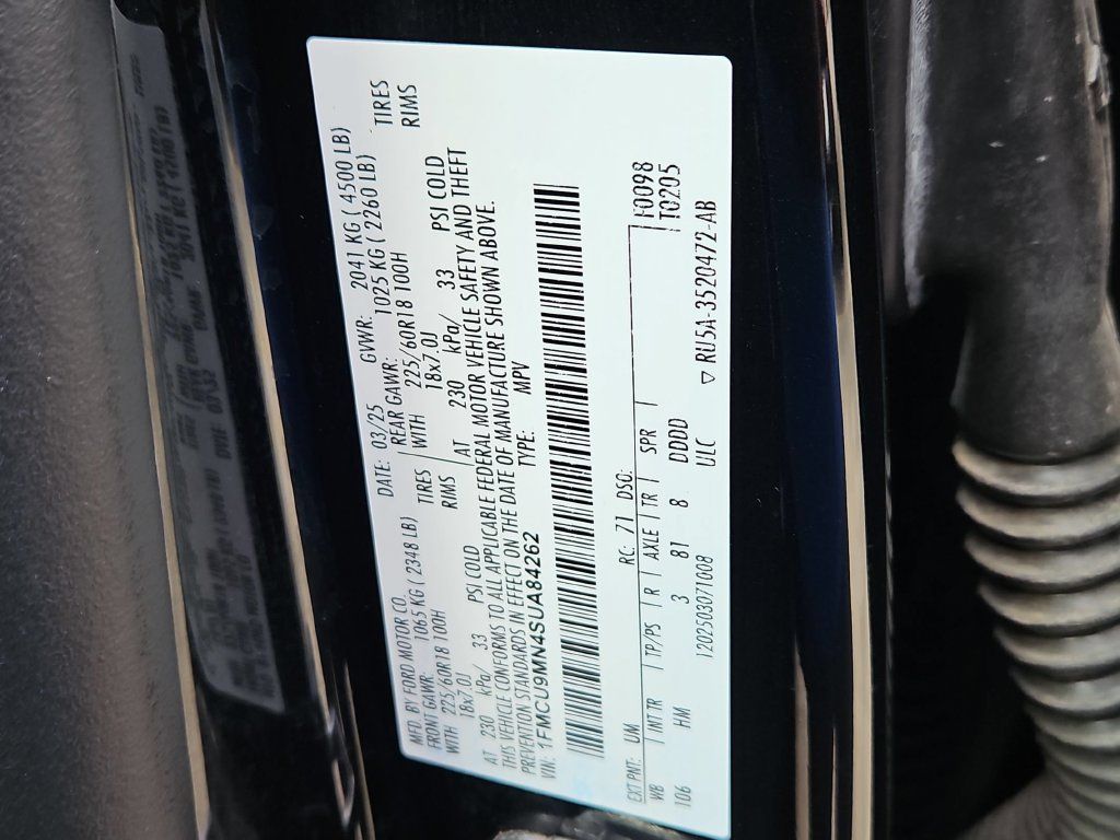 Used 2025 Ford Escape ST-Line AWD/4WD image 36