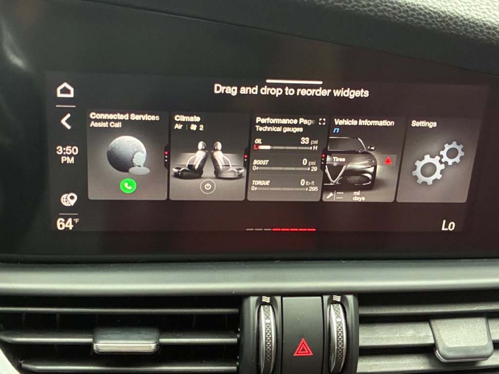 Used 2020 Alfa Romeo Giulia Ti Sport w/ Quick Order Package 22U Sport RWD image 8