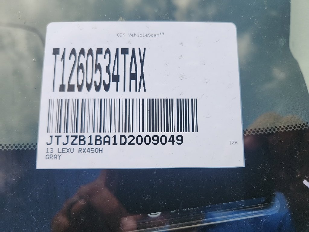 Used 2013 Lexus RX 450h FWD w/ Navigation Pkg image 5