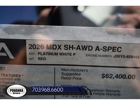 New 2026 Acura MDX A-Spec image 39