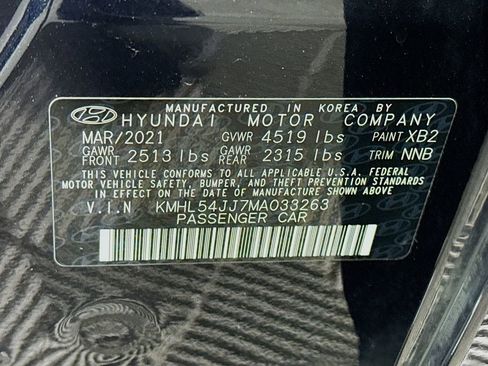 Used 2021 Hyundai Sonata Limited w/ Cargo Package image 36