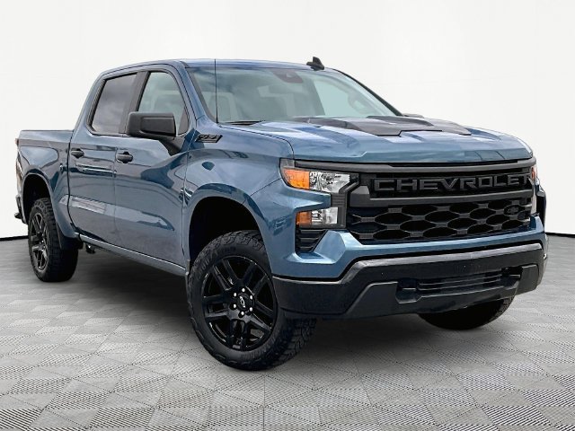 Used 2024 Chevrolet Silverado 1500 Custom Trail Boss w/ Dark Appearance Package AWD/4WD image 1