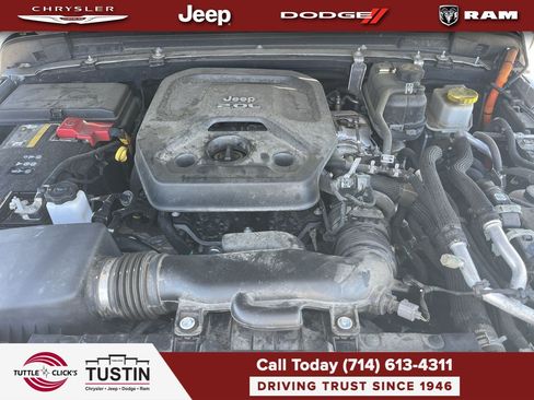 Used 2023 Jeep Wrangler Unlimited Rubicon 4xe w/ Steel Bumper Group AWD/4WD image 32