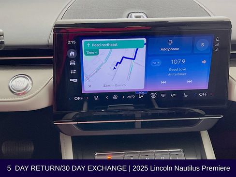 Used 2025 Lincoln Nautilus Premier w/ Equipment Group 102A AWD/4WD image 18