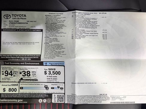 Used 2021 Toyota RAV4 XSE w/ Weather Package image 48